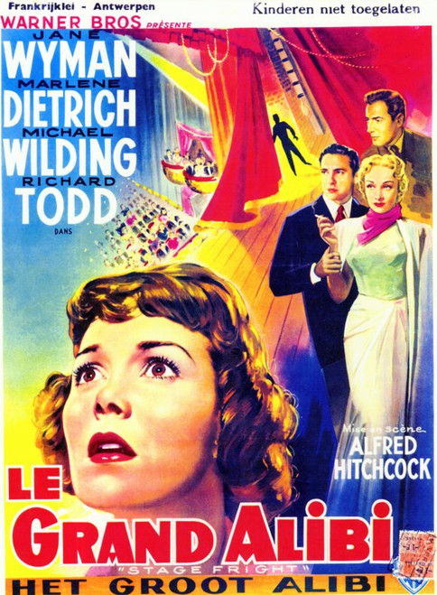 Stage Fright Movie Poster Print (11 x 17) - Item # MOVCF4063