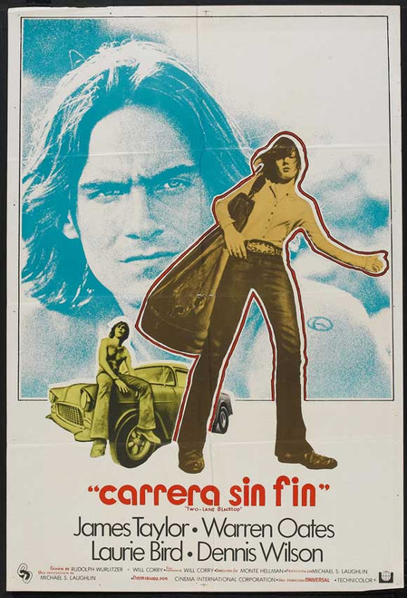 Two Lane Blacktop Movie Poster Print (11 x 17) - Item # MOVGB83410