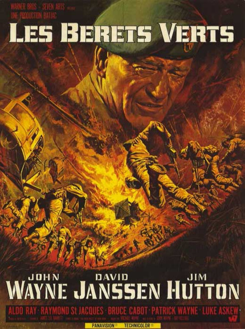 The Green Berets Movie Poster Print (11 x 17) - Item # MOVIE4712