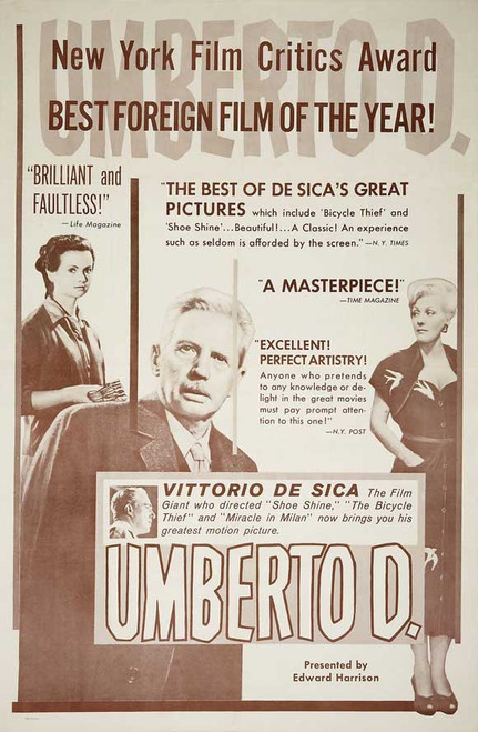 Umberto D. Movie Poster Print (11 x 17) - Item # MOVGB08370