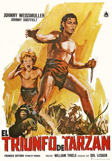 Tarzan Triumphs Movie Poster Print (11 x 17) - Item # MOVIJ2168