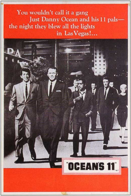 Ocean's 11 Movie Poster Print (11 x 17) - Item # MOVCE5847