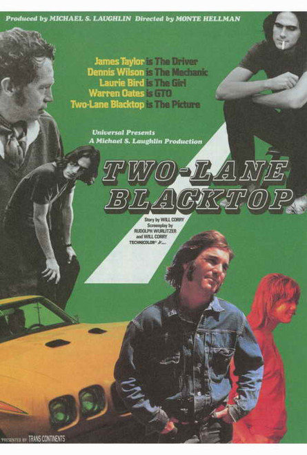 Two Lane Blacktop Movie Poster Print (27 x 40) - Item # MOVAF1255