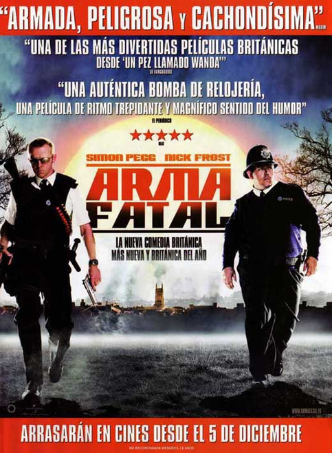 Hot Fuzz Movie Poster Print (11 x 17) - Item # MOVAI7787