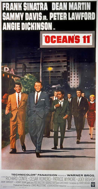Ocean's 11 Movie Poster Print (11 x 17) - Item # MOVCJ4044