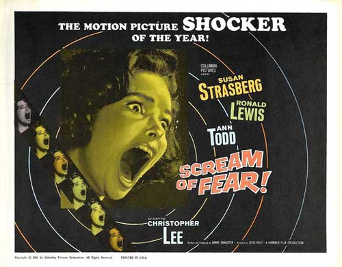 Taste of Fear Movie Poster Print (11 x 17) - Item # MOVIB98883