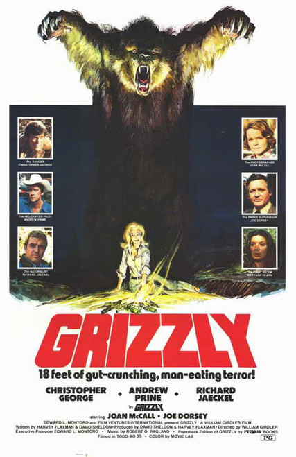 Grizzly Movie Poster Print (11 x 17) - Item # MOVCD6863