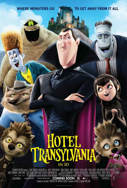 Hotel Transylvania Movie Poster Print (27 x 40) - Item # MOVAB11405