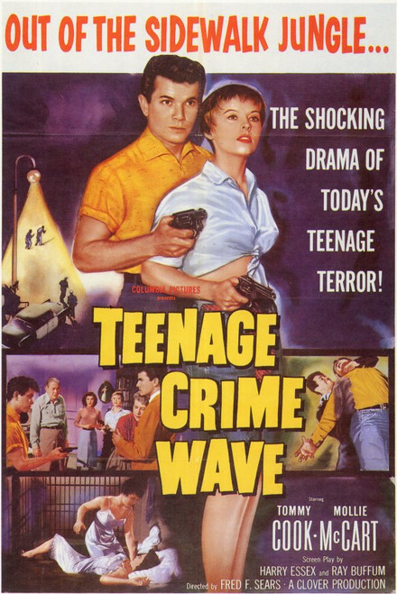 Teenage Crime Wave Movie Poster Print (11 x 17) - Item # MOVCE4016 Teenage Crime Wave Movie Poster Print (11 x 17) - Item # MOVCE4016
