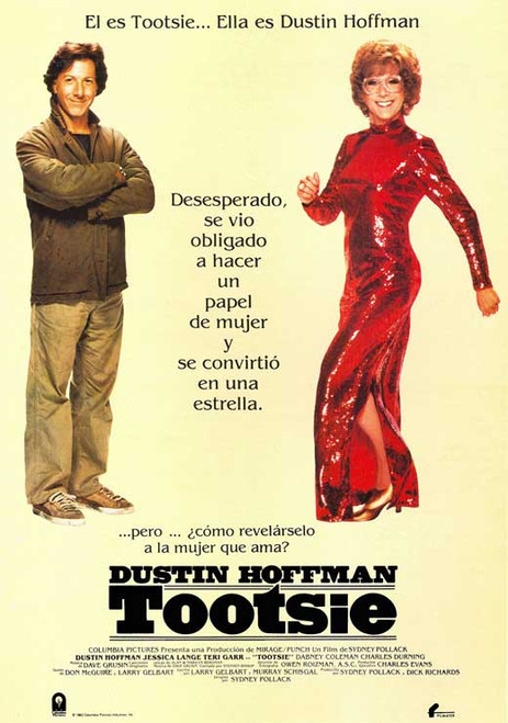 Tootsie Movie Poster Print (11 x 17) - Item # MOVGB66993