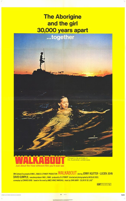Walkabout Movie Poster Print (11 x 17) - Item # MOVAE6605