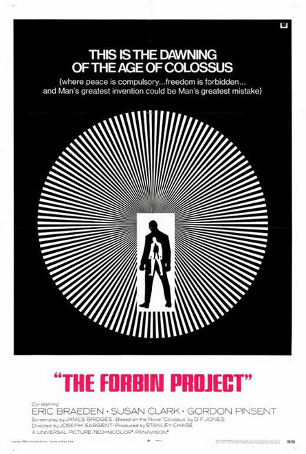 Colossus: The Forbin Project Movie Poster Print (27 x 40) - Item # MOVEH7309
