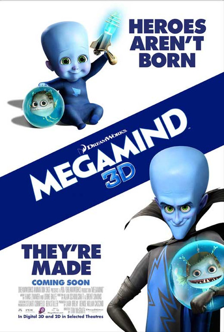 Megamind Movie Poster Print (11 x 17) - Item # MOVIB96232