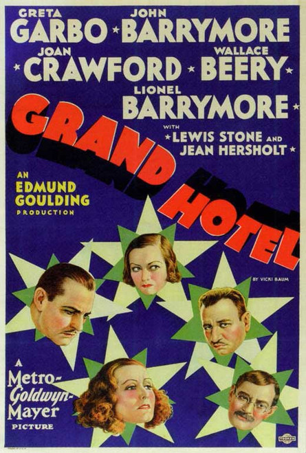 Grand Hotel Movie Poster Print (27 x 40) - Item # MOVCF7354