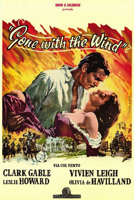 Gone with the Wind Movie Poster Print (11 x 17) - Item # MOVED8851