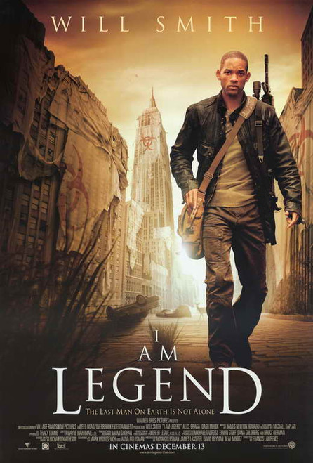 I Am Legend Movie Poster Print (11 x 17) - Item # MOVAI3127