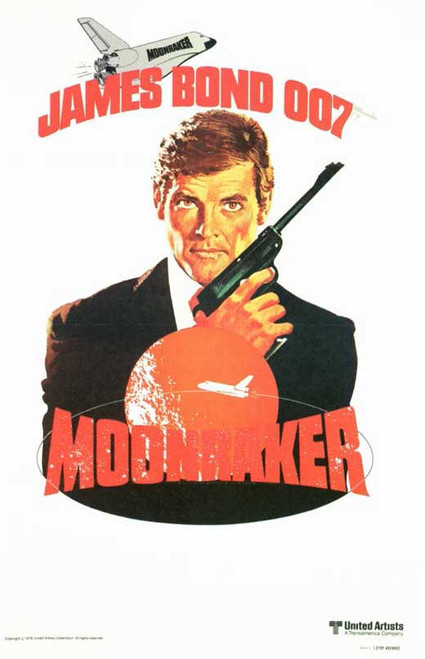 Moonraker Movie Poster Print (11 x 17) - Item # MOVCE9023