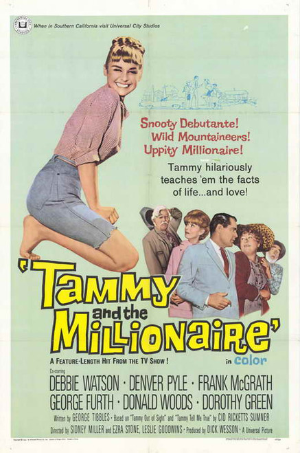 Tammy and the Millionaire Movie Poster Print (11 x 17) - Item # MOVCF7201