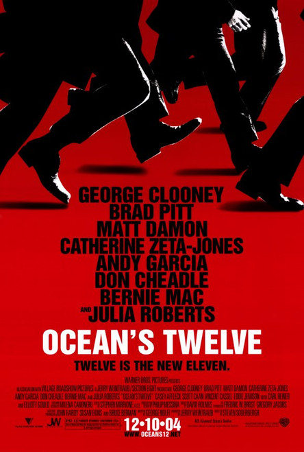 Ocean's Twelve Movie Poster Print (11 x 17) - Item # MOVEE1819