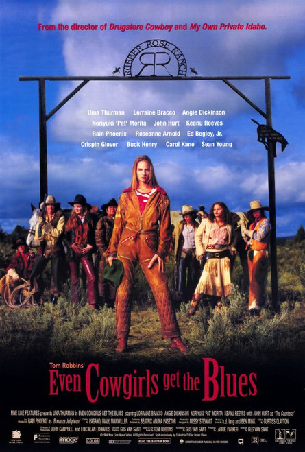 Even Cowgirls Get the Blues Movie Poster Print (27 x 40) - Item # MOVAF7207