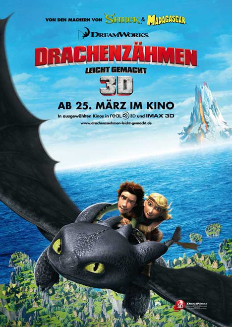 How to Train Your Dragon Movie Poster Print (27 x 40) - Item # MOVIB45670