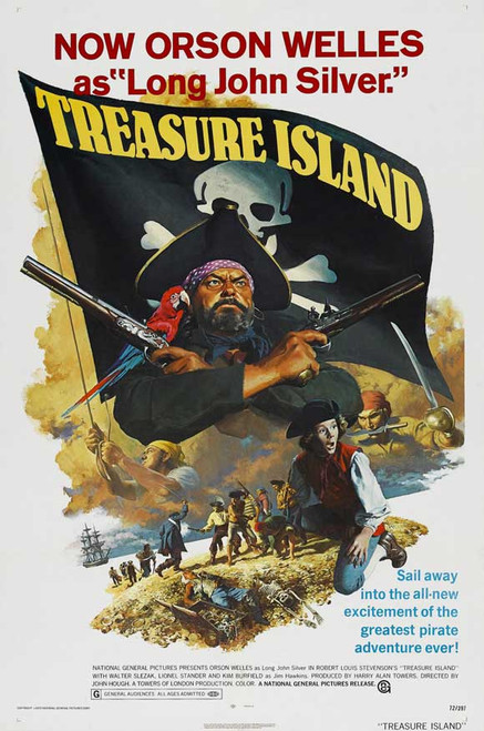 Treasure Island Movie Poster Print (27 x 40) - Item # MOVEI5706