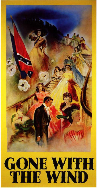 Gone with the Wind Movie Poster Print (11 x 17) - Item # MOVGD2973