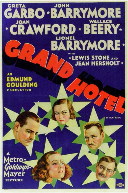 Grand Hotel Movie Poster Print (11 x 17) - Item # MOVIE2053