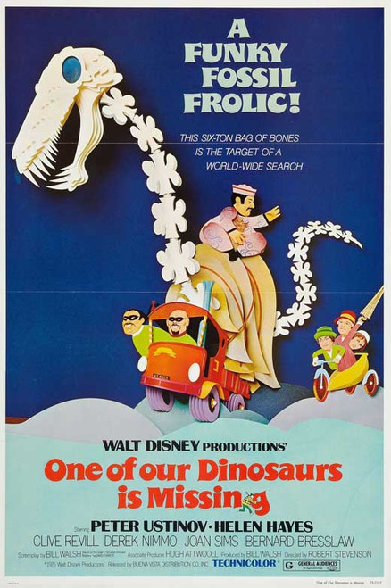 One of Our Dinosaurs Is Missing Movie Poster Print (27 x 40) - Item # MOVCB16873