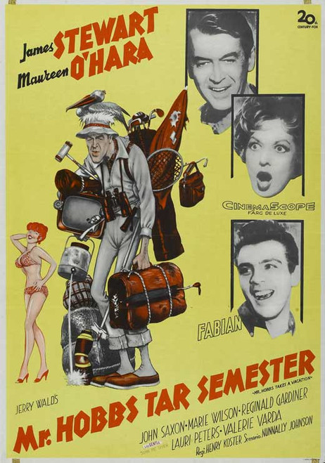 Mr. Hobbs Takes a Vacation Movie Poster Print (11 x 17) - Item # MOVCB31463
