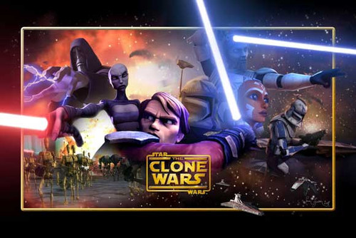 Star Wars: The Clone Wars Movie Poster Print (27 x 40) - Item # MOVIB92760