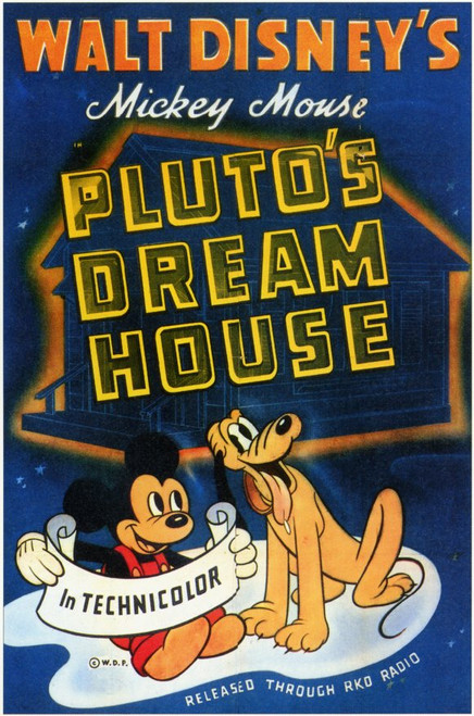Pluto's Dream House Movie Poster Print (11 x 17) - Item # MOVCF2016