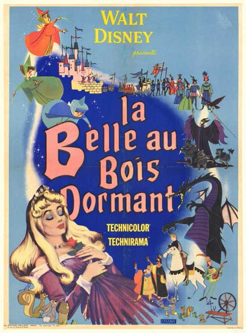 Sleeping Beauty Movie Poster Print (11 x 17) - Item # MOVIF7869