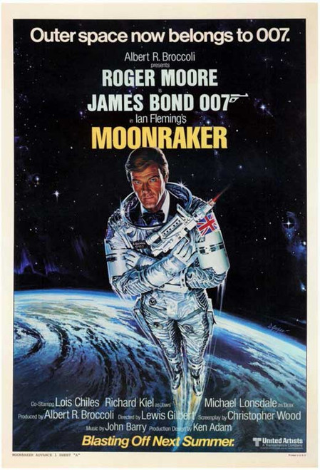 Moonraker Movie Poster Print (11 x 17) - Item # MOVGE9023