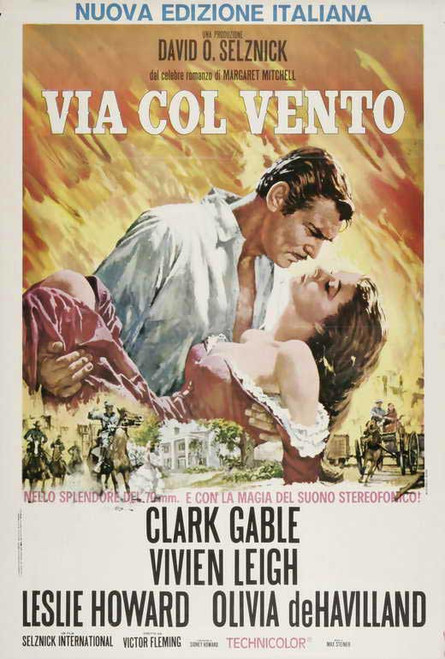 Gone with the Wind Movie Poster Print (27 x 40) - Item # MOVGJ7130