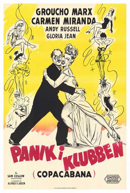 Copacabana Movie Poster Print (27 x 40) - Item # MOVCF3867