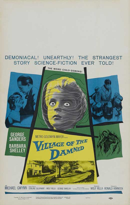 Village of the Damned Movie Poster Print (11 x 17) - Item # MOVAB32021