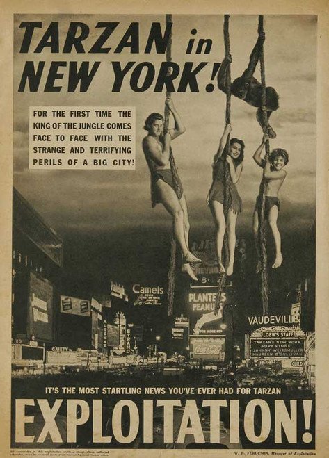 Tarzan's New York Adventure Movie Poster Print (27 x 40) - Item # MOVCB43160