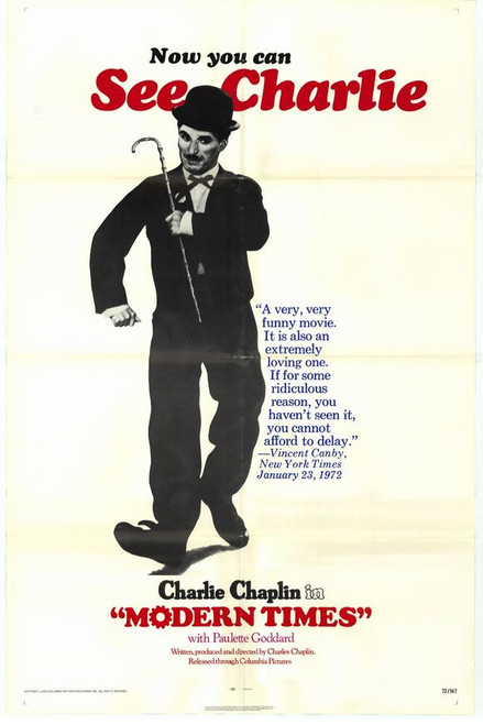 Modern Times Movie Poster Print (11 x 17) - Item # MOVEF6071