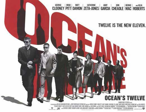 Ocean's Twelve Movie Poster Print (11 x 17) - Item # MOVGE5976