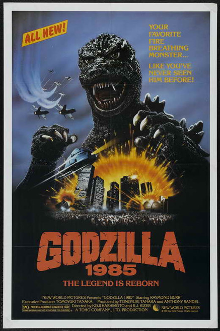 Godzilla 1985 Movie Poster Print (11 x 17) - Item # MOVIE7077