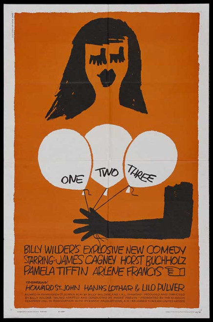 One, Two, Three Movie Poster Print (11 x 17) - Item # MOVEB79684