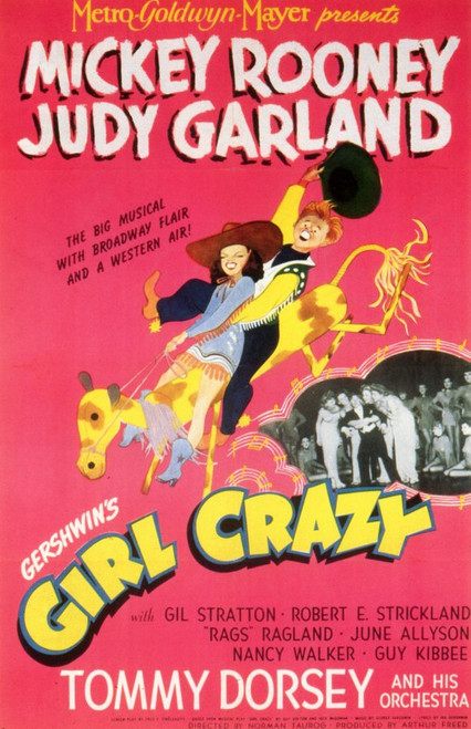 Girl Crazy Movie Poster Print (11 x 17) - Item # MOVID9988