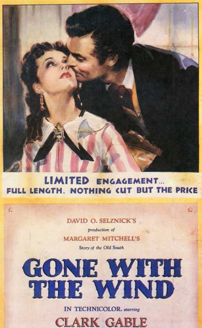 Gone with the Wind Movie Poster Print (11 x 17) - Item # MOVEF9152