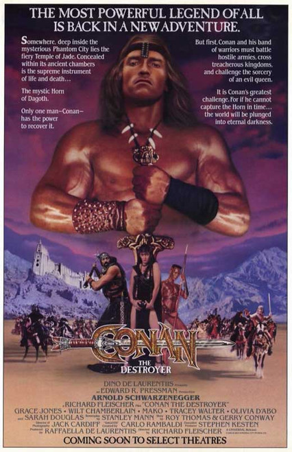 Conan the Destroyer Movie Poster Print (11 x 17) - Item # MOVGD0920