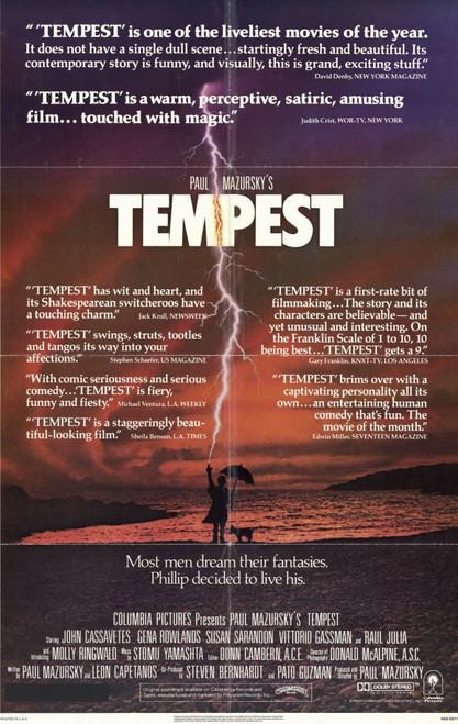 The Tempest Movie Poster Print (11 x 17) - Item # MOVIB02984