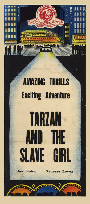 Tarzan and the Slave Girl Movie Poster Print (11 x 17) - Item # MOVGE6171