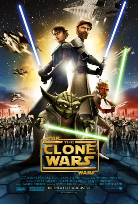 Star Wars: The Clone Wars Movie Poster Print (27 x 40) - Item # MOVCI2863