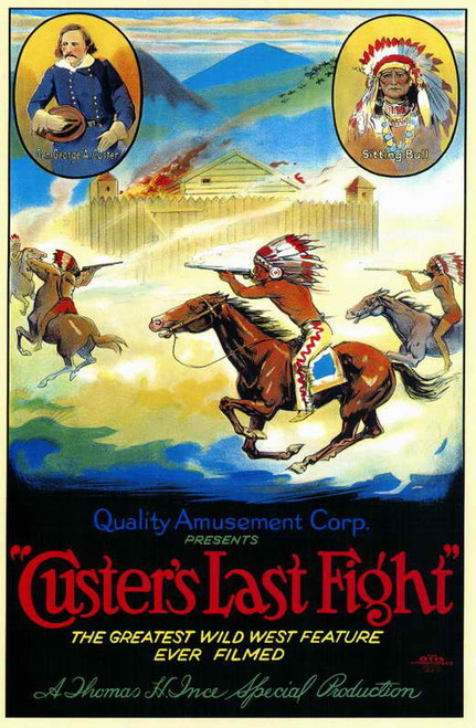 Custer's Last Fight Movie Poster Print (11 x 17) - Item # MOVCD1410