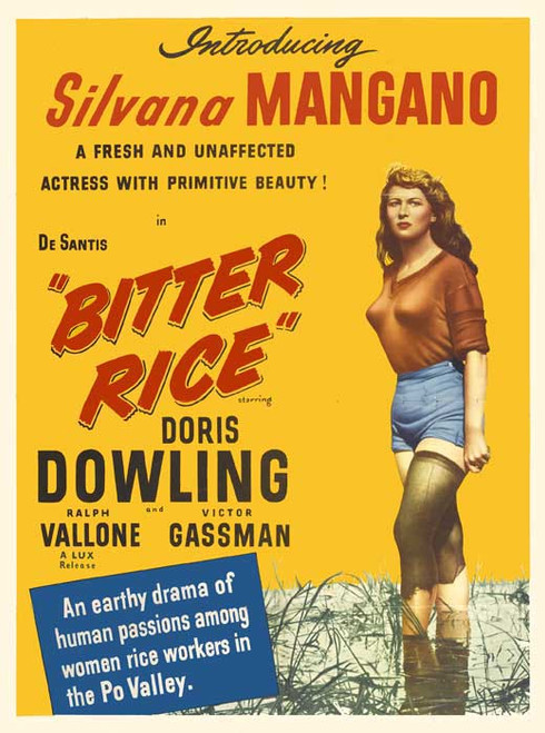 Bitter Rice Movie Poster Print (27 x 40) - Item # MOVEB80590